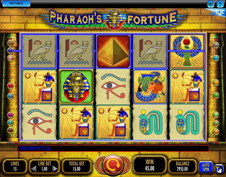 Игровой автомат Фортуна фараона